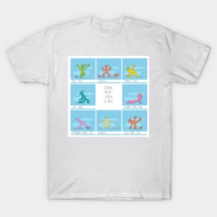 Funny corals practicing yoga T-Shirt